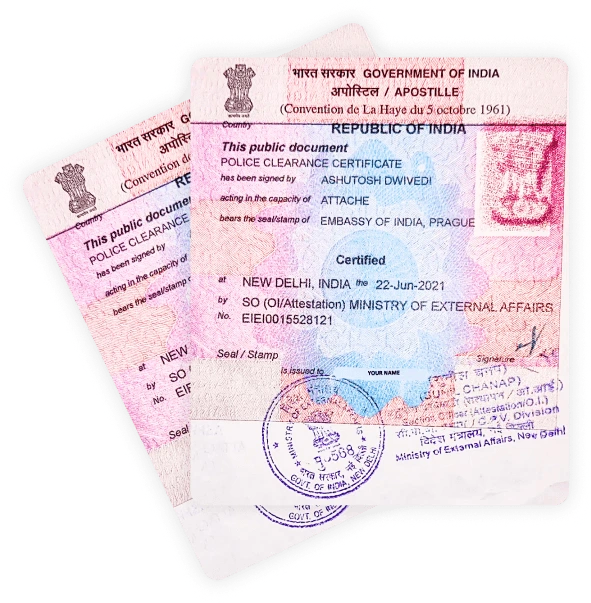 Attestation Services in India apostille document authentication stamp