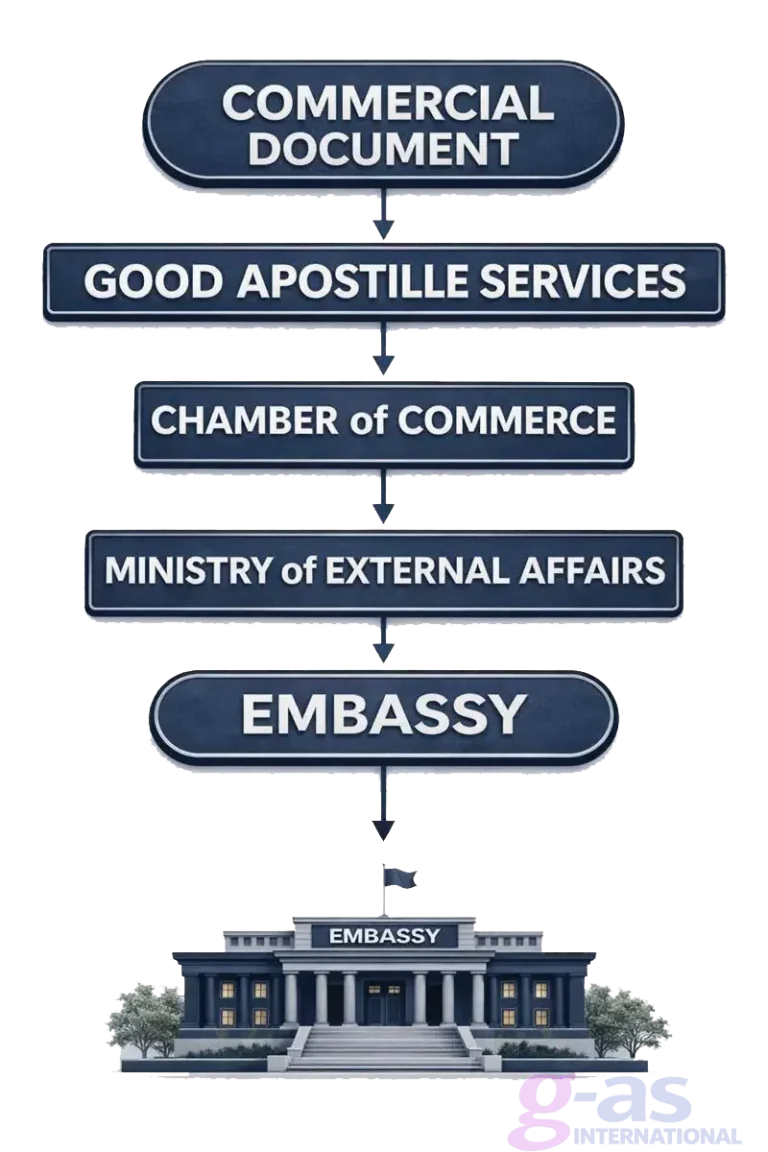 Commercial Document Attestation Process