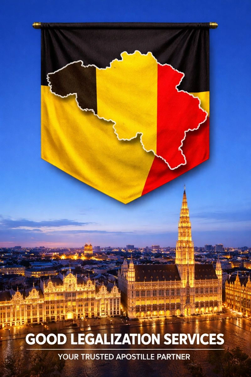 Belgium Apostille Services in India document authentication process