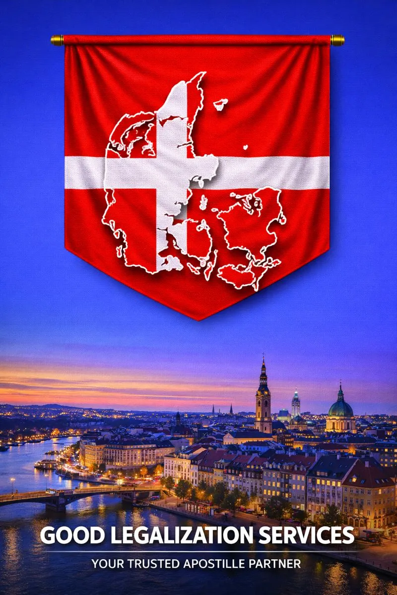 Denmark Apostille Services in India - processed document authentication
