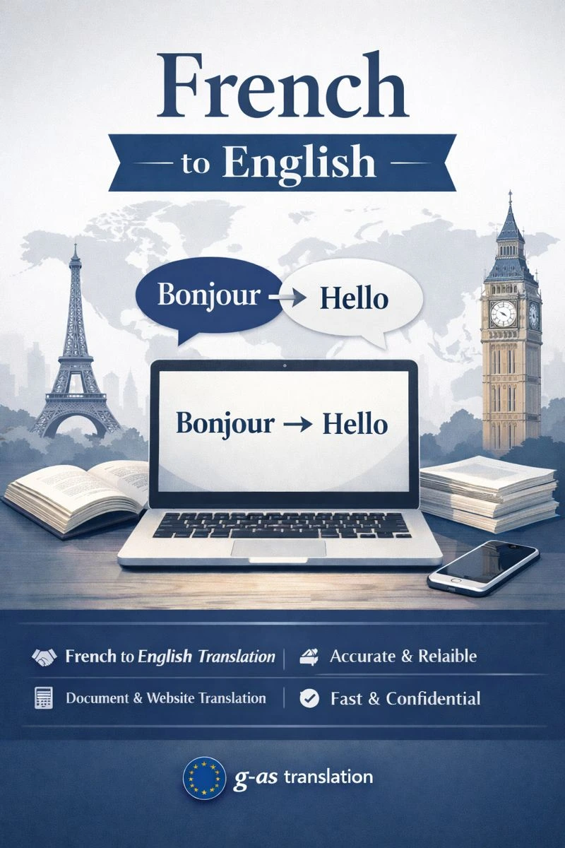 French to English Translation Services | Document Translation