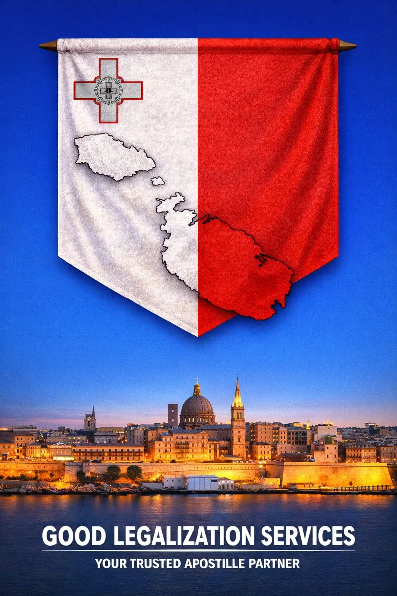 Malta Apostille Services in India for officially processed apostille documents