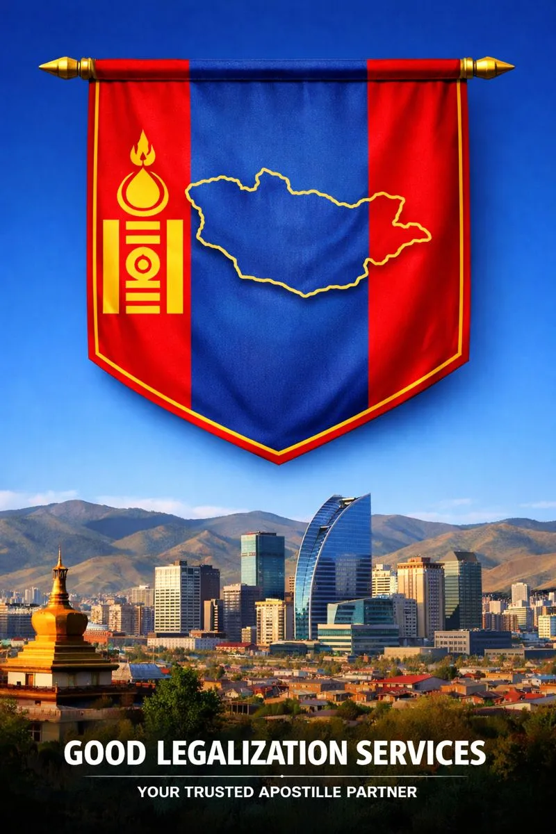 Mongolia Apostille Services in India for authenticated and processed official documents