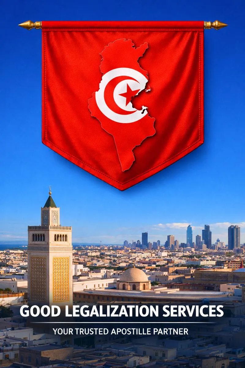 Tunisia Apostille Services in India verified documents