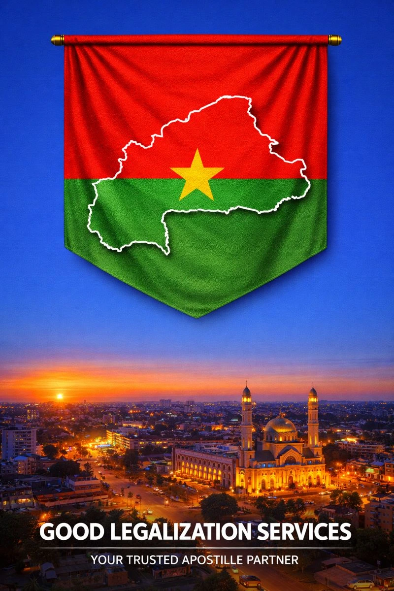 MEA Apostille for Burkina Faso banner graphic with document authentication theme