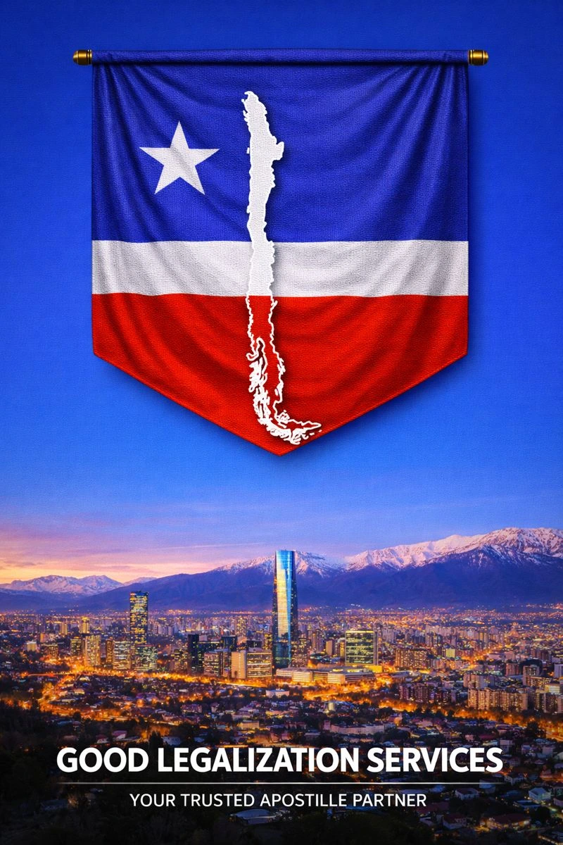 MEA Apostille for Chile banner for document authentication and legalization