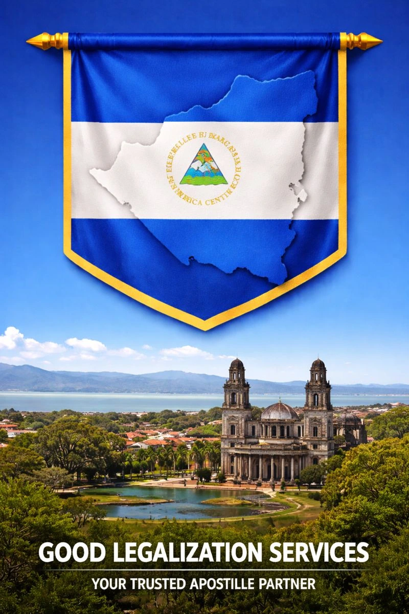 MEA Apostille for Nicaragua document authentication stamp view