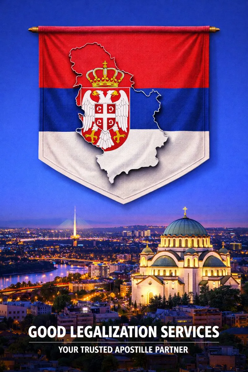 MEA Apostille for Serbia document apostille seal verification