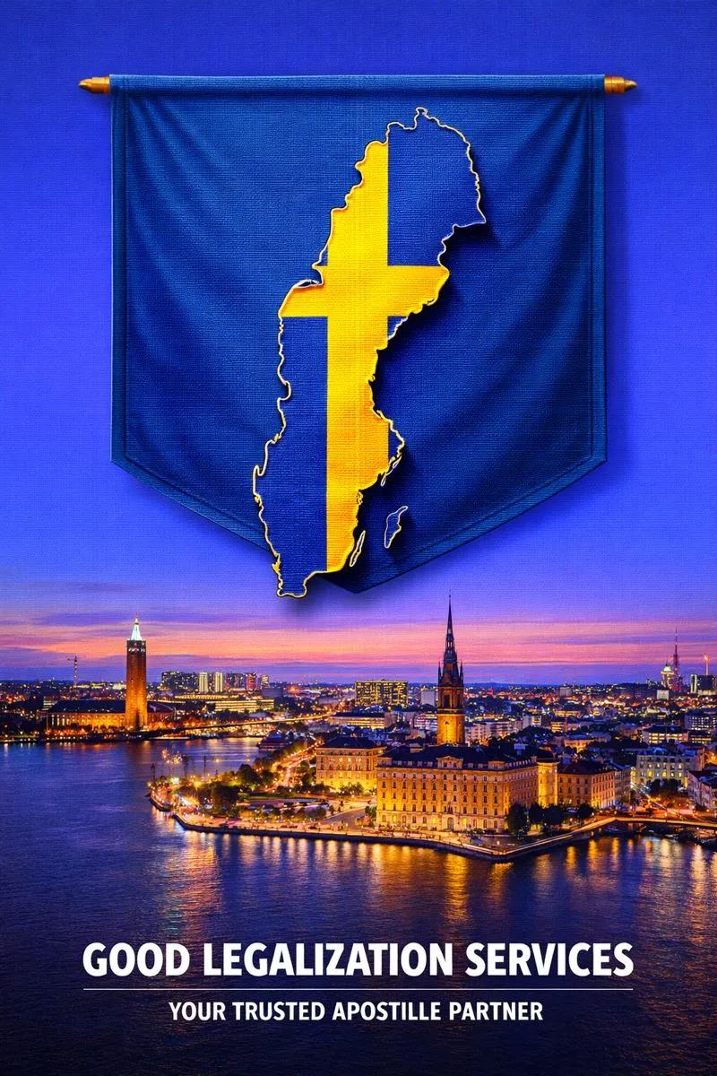 MEA Apostille for Sweden document authentication