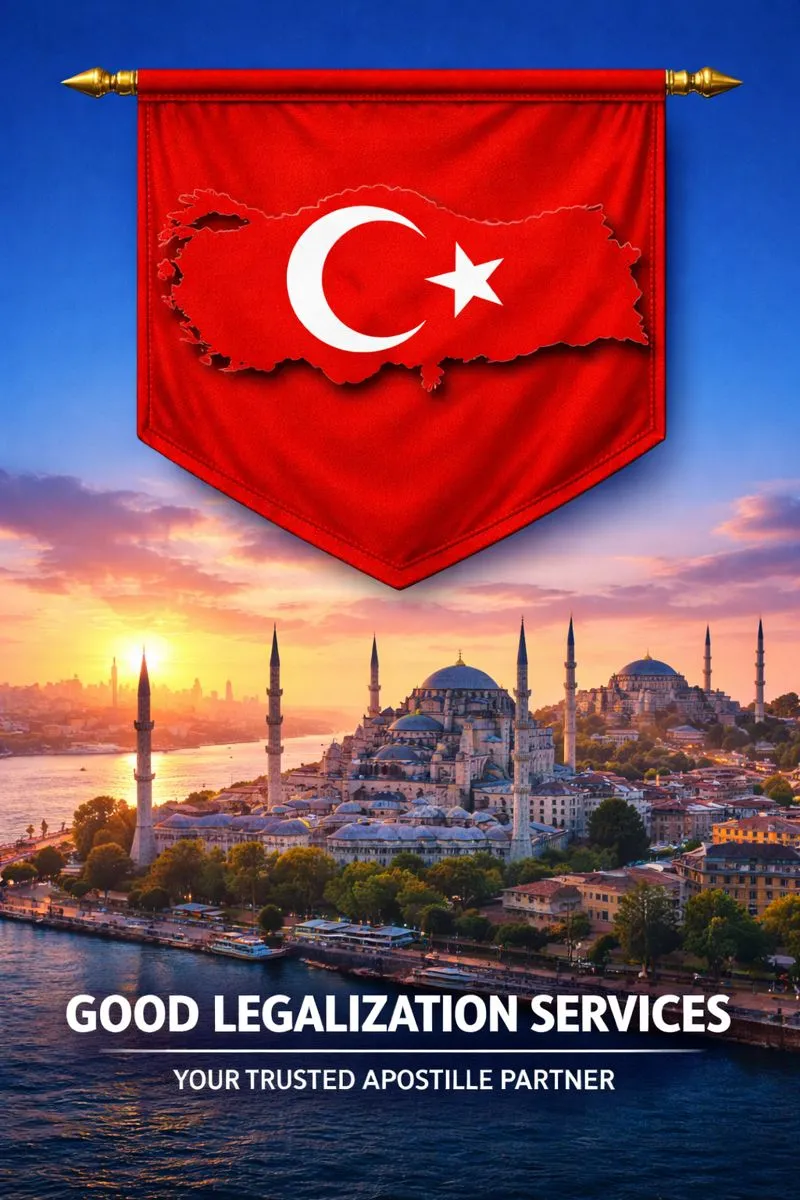 MEA Apostille for Turkiye document authentication stamp sample