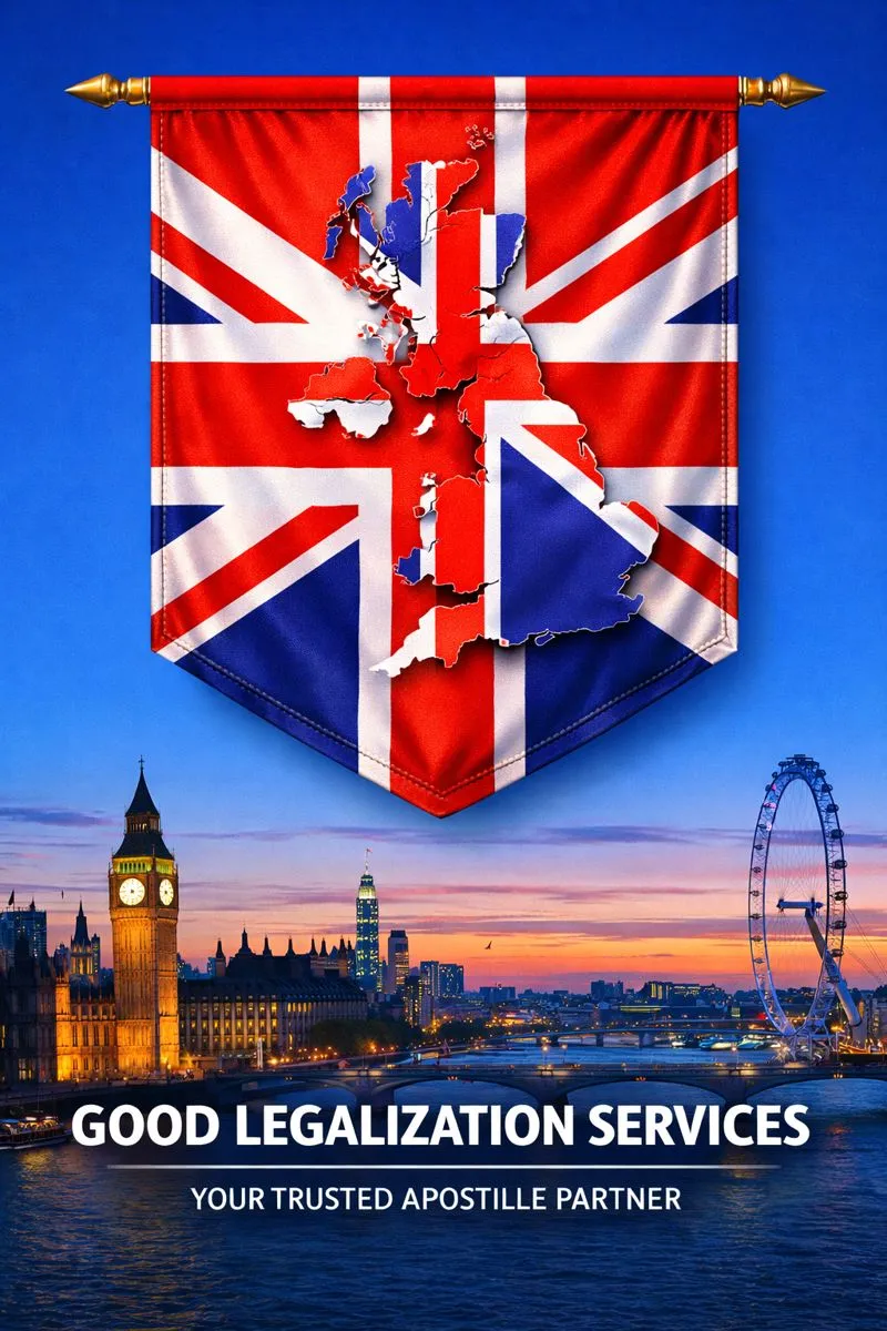 MEA Apostille for UK document verification stamp