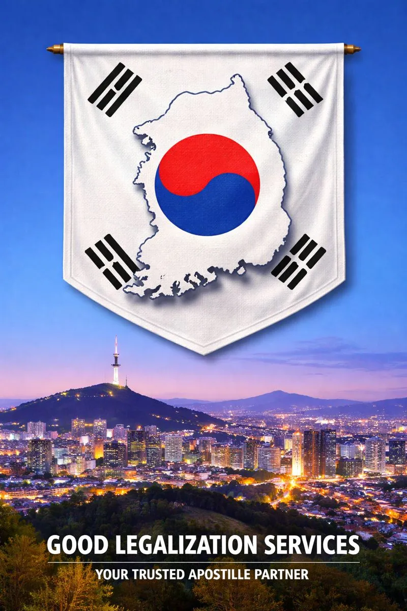 MEA Apostille for south korea document authentication process