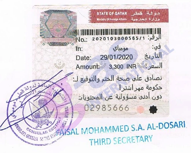 Qatar Embassy Attestation