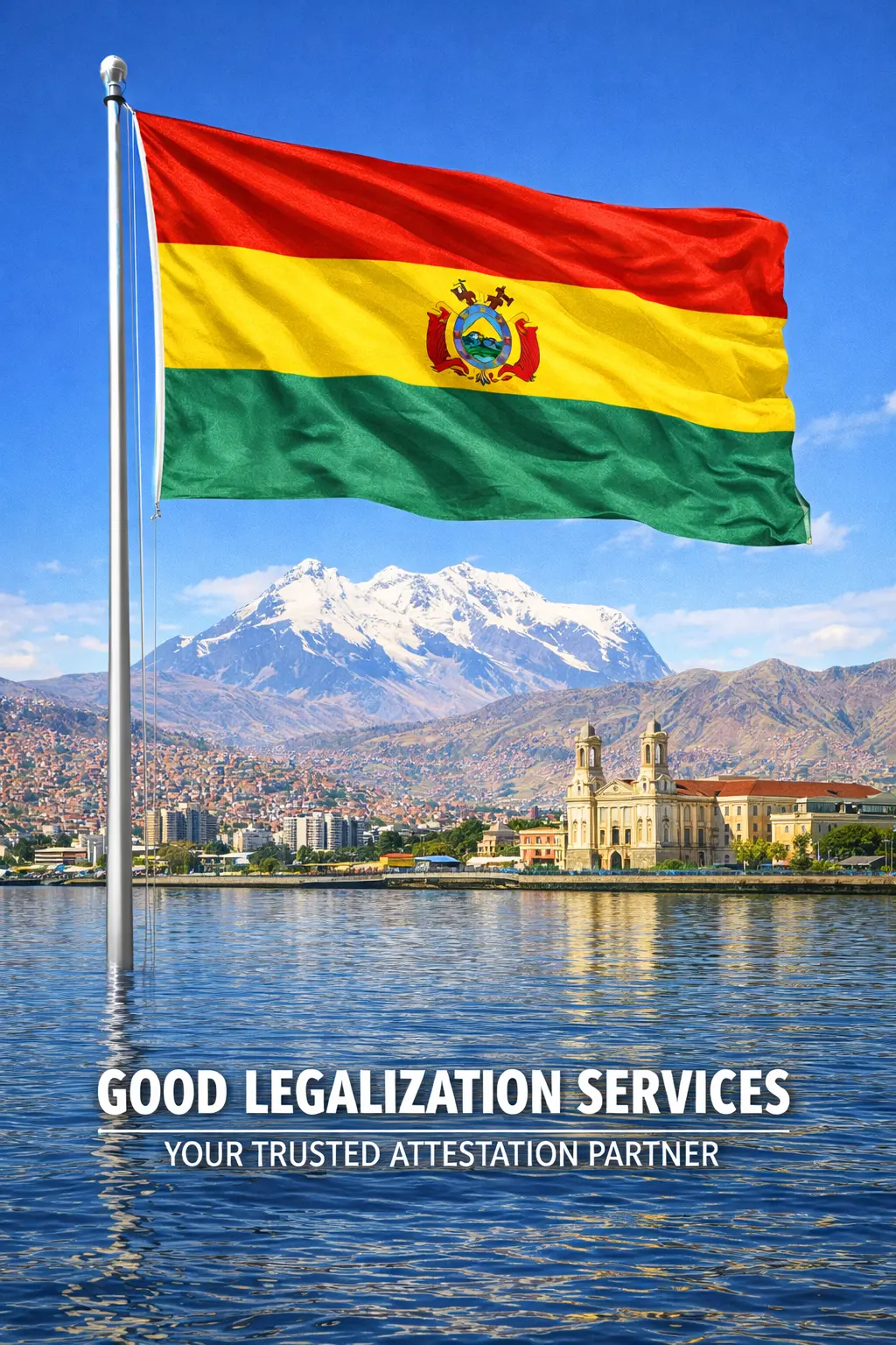 MEA Apostille for Bolivia document authentication stamp