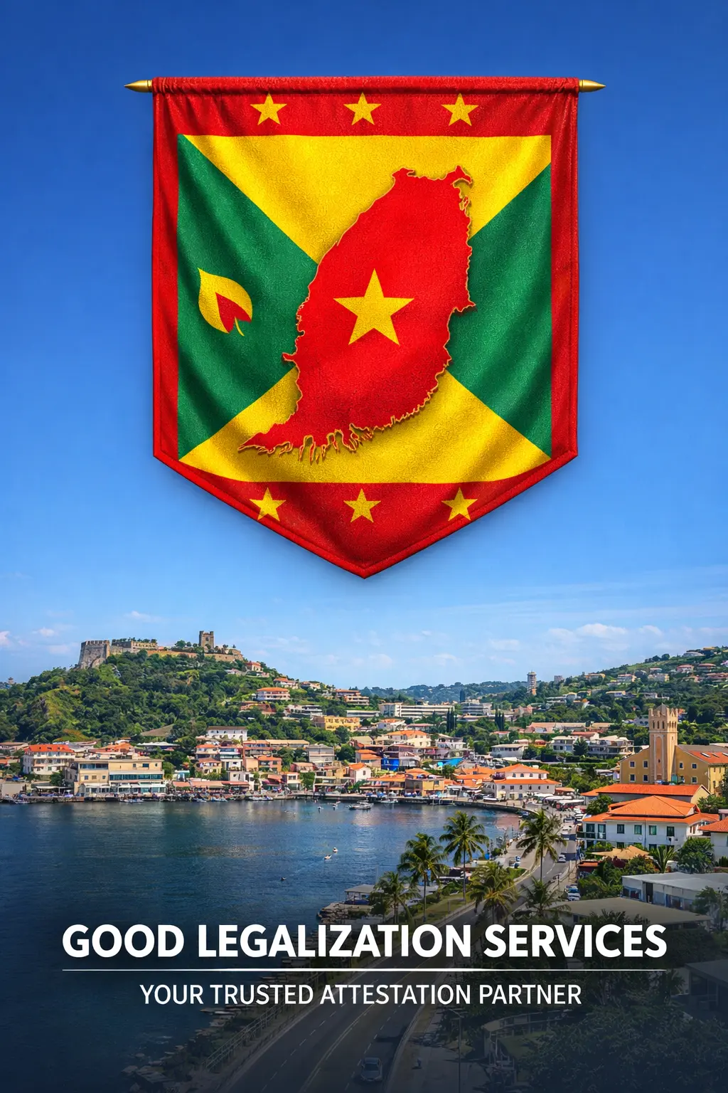 MEA Apostille for Grenada document apostille seal on certificate