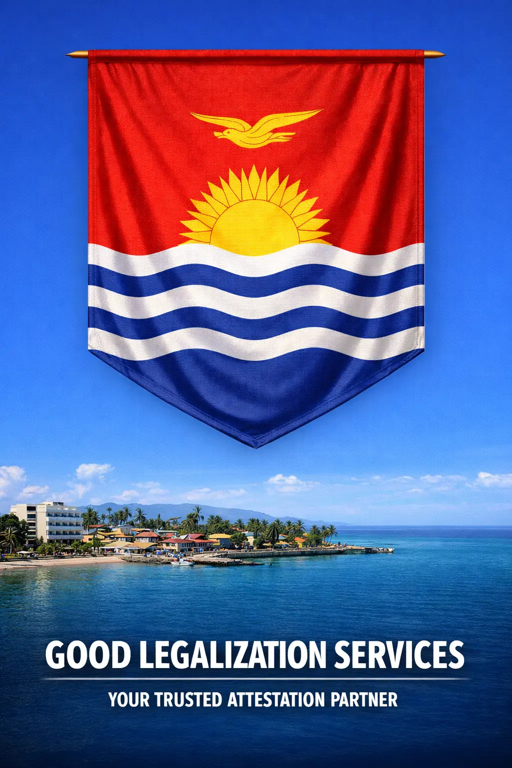 MEA Apostille for Kiribati document authentication stamp on certificate