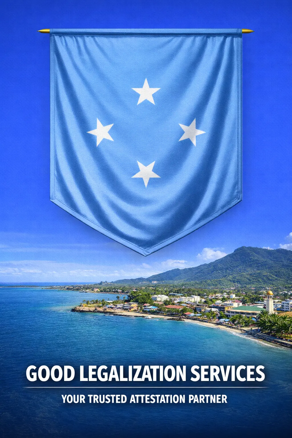 MEA Apostille for Micronesia document authentication stamp