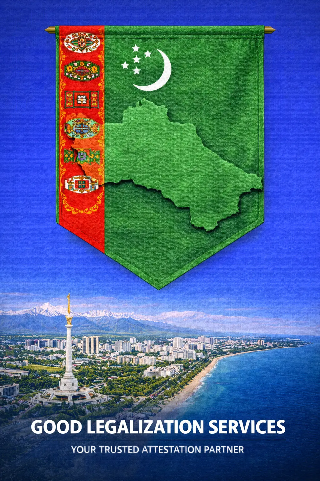 MEA Apostille for Turkmenistan document verification process