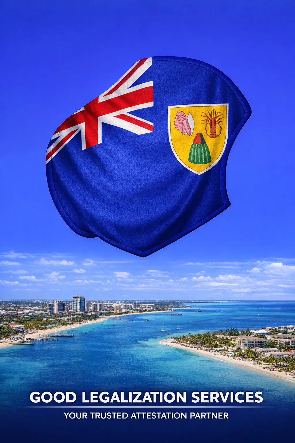 MEA Apostille for Turks and Caicos Islands document authentication stamp