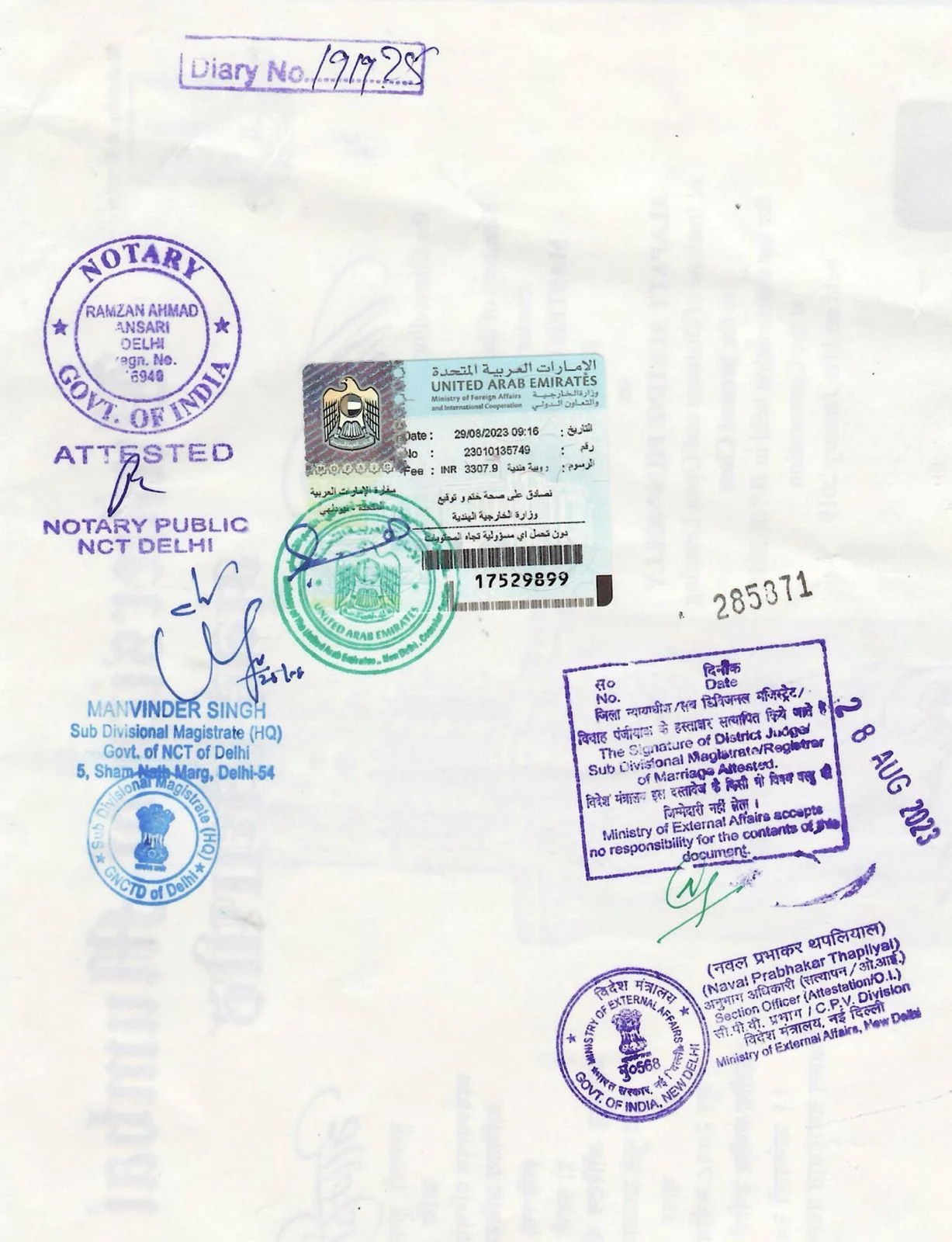Attestation Services in India document attestation verification process